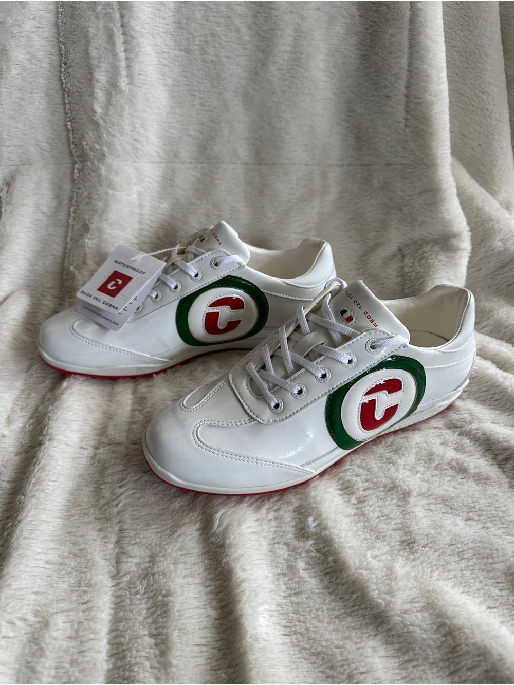 NWT Duca Del Cosma Women's Kubananeo Waterproof Spikeless Golf Shoes W 7.5